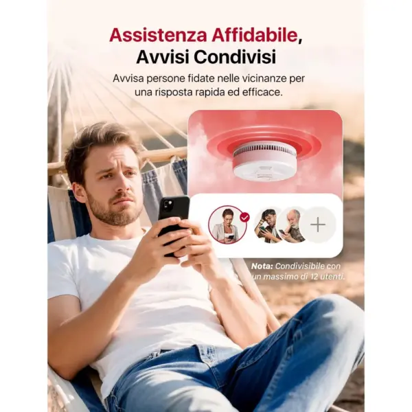 X-Sense SD11-MR - Kit 3 rilevatori di fumo con base SBS50 — 5 X-Sense SD11-MR - Kit 3 rilevatori di fumo con base SBS50 — 5