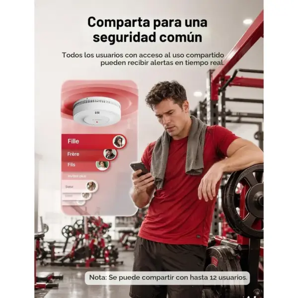 X-Sense SD19-MN31 - Kit de 3 detectores de humo con batería de 10 años y base SBS50 — 5 X-Sense SD19-MN31 - Kit de 3 detectores de humo con batería de 10 años y base SBS50 — 5