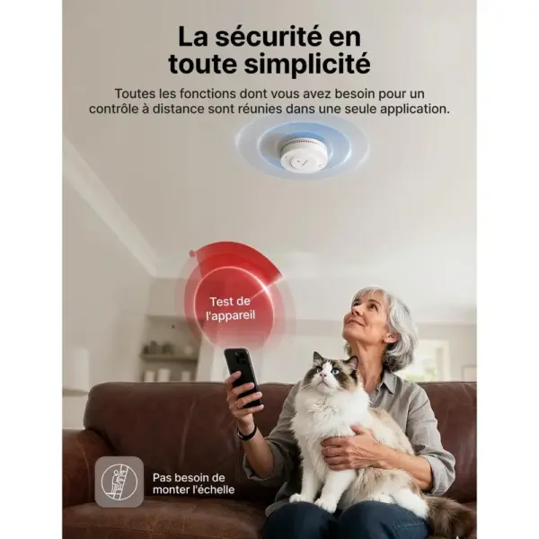 X-Sense SD19-MN61 - Kit détecteurs de fumée 10 ans avec base SBS50 — 3 X-Sense SD19-MN61 - Kit détecteurs de fumée 10 ans avec base SBS50 — 3