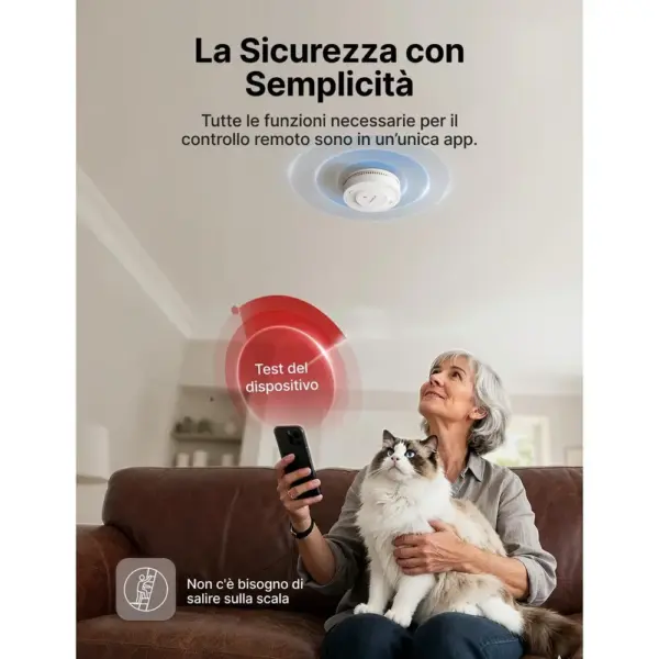 X-Sense SD19-MN61 - Kit 6 rilevatori di fumo 10 anni con base SBS50 — 3 X-Sense SD19-MN61 - Kit 6 rilevatori di fumo 10 anni con base SBS50 — 3