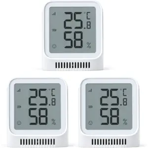 X-Sense STH0A - Thermo-hygrometer with 2.7-inch display, pack of 3 — 1