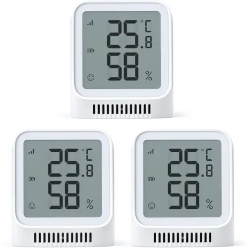 X-Sense STH0A - Thermo-hygrometer with 2.7-inch display, pack of 3 — 1 X-Sense STH0A - Thermo-hygrometer with 2.7-inch display, pack of 3 — 1