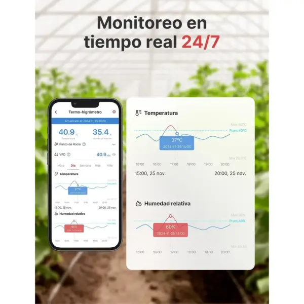 X-Sense STH55 - Kit de 4 termohigrómetros con estación base SBS50 — 5 X-Sense STH55 - Kit de 4 termohigrómetros con estación base SBS50 — 5