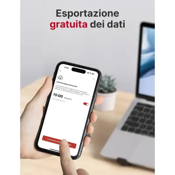 X-Sense STH55 - Kit 4 termoigrometri Wi-Fi con stazione base SBS50 — 3 X-Sense STH55 - Kit 4 termoigrometri Wi-Fi con stazione base SBS50 — 3