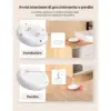 X-Sense SWS0A - Rilevatore di perdite d’acqua ultrasottile — 2 X-Sense SWS0A - Rilevatore di perdite d’acqua ultrasottile — 2