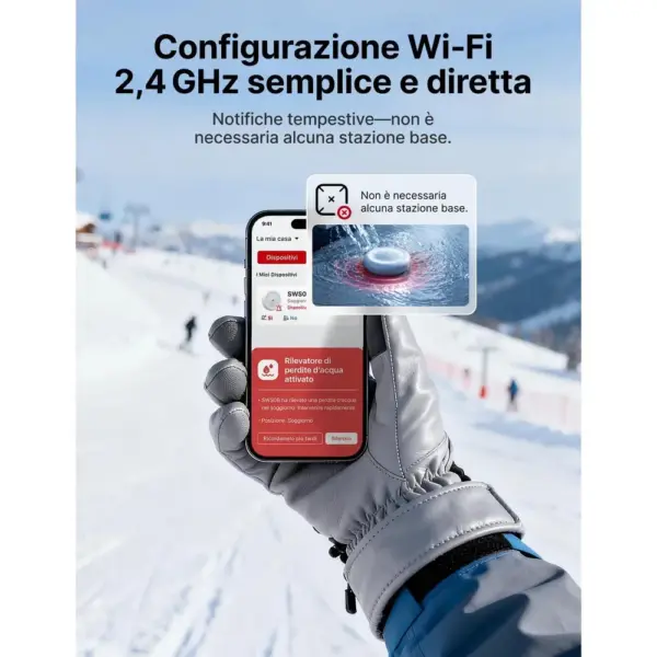 X-Sense SWS0B - Rilevatore 2 in 1 perdite d’acqua e gelo Wi-Fi — 3 X-Sense SWS0B - Rilevatore 2 in 1 perdite d’acqua e gelo Wi-Fi — 3