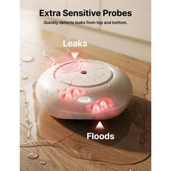 X-Sense SWS51 - Water leak detectors for the SBS50 base, pack of 3 — 2 X-Sense SWS51 - Water leak detectors for the SBS50 base, pack of 3 — 2