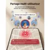 X-Sense SWS54 - Kit de 3 détecteurs de fuite d’eau avec base SBS50 — 4 X-Sense SWS54 - Kit de 3 détecteurs de fuite d’eau avec base SBS50 — 4