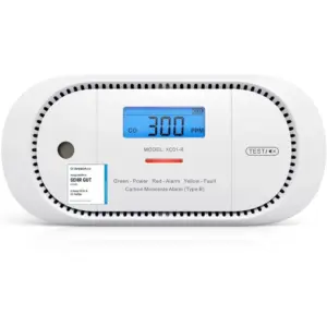 X-Sense XC01-R - CO alarm with LCD and peak memory, single unit — 1