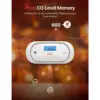 X-Sense XC01-R - CO alarm with LCD and peak memory, single unit — 5 X-Sense XC01-R - CO alarm with LCD and peak memory, single unit — 5