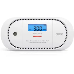 X-Sense XC01-R - Detector de monóxido de carbono con pantalla y memoria de pico — 1