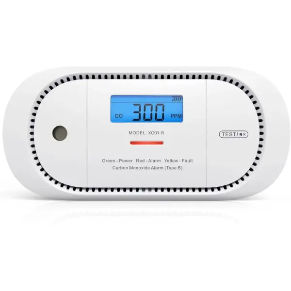 X-Sense XC01-R - Detector de monóxido de carbono con pantalla y memoria de pico — 1 X-Sense XC01-R - Detector de monóxido de carbono con pantalla y memoria de pico — 1