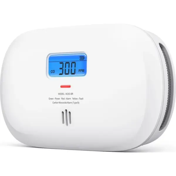 X-Sense XC0C-SR - Compact CO alarm with display and 10-year sensor, single unit — 1 X-Sense XC0C-SR - Compact CO alarm with display and 10-year sensor, single unit — 1