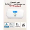 X-Sense XC0C-SR - Detector de monóxido de carbono portátil con pantalla — 2 X-Sense XC0C-SR - Detector de monóxido de carbono portátil con pantalla — 2