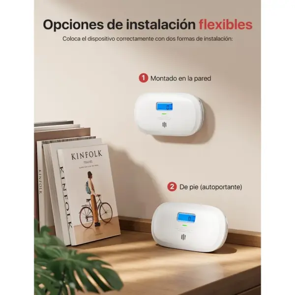 X-Sense XC0C-SR - Detector de monóxido de carbono portátil con pantalla — 3 X-Sense XC0C-SR - Detector de monóxido de carbono portátil con pantalla — 3