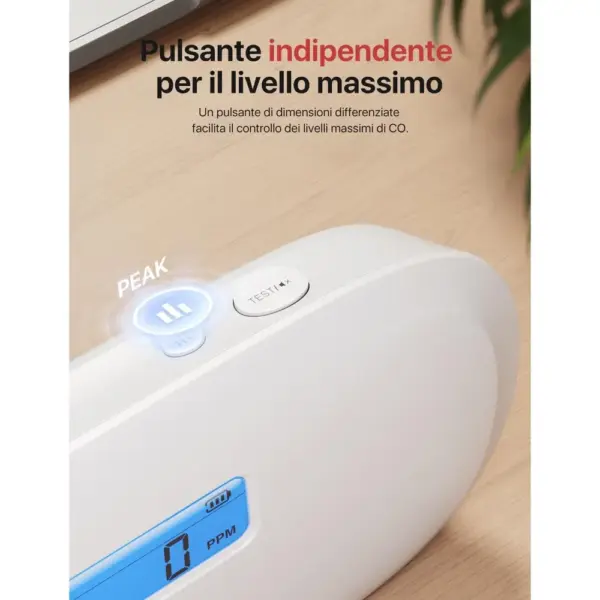 X-Sense XC0C-SR - Rilevatore di monossido di carbonio compatto da appoggio — 5 X-Sense XC0C-SR - Rilevatore di monossido di carbonio compatto da appoggio — 5
