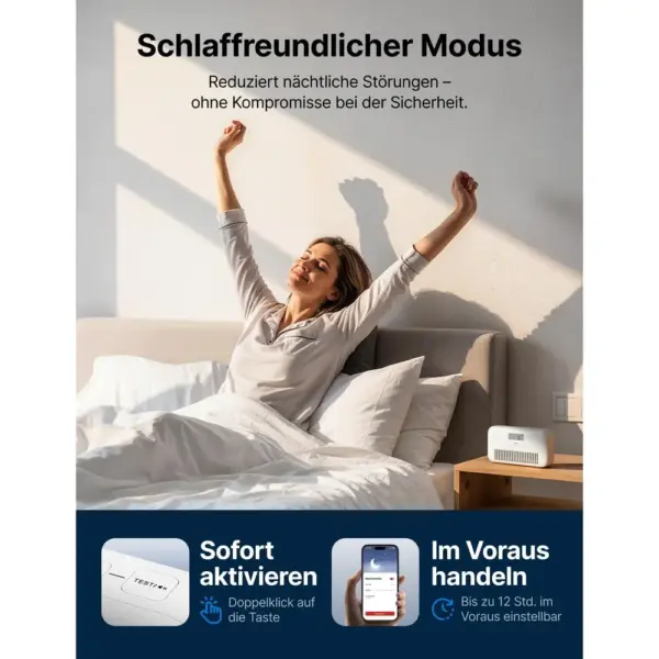 X-Sense XC0M-iR - WLAN-CO-Melder mit Sprachalarm, Temperatur und Luftfeuchte — 5 X-Sense XC0M-iR - WLAN-CO-Melder mit Sprachalarm, Temperatur und Luftfeuchte — 5