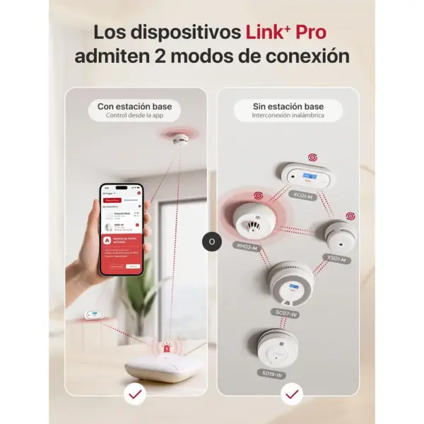 X-Sense XH02-M - Detector de calor compatible con estación base, pack de 2 — 5 X-Sense XH02-M - Detector de calor compatible con estación base, pack de 2 — 5