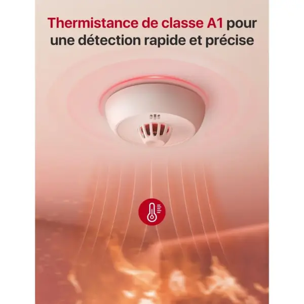 X-Sense XH02-M - Détecteur de chaleur connecté pour base SBS50 — 3 X-Sense XH02-M - Détecteur de chaleur connecté pour base SBS50 — 3