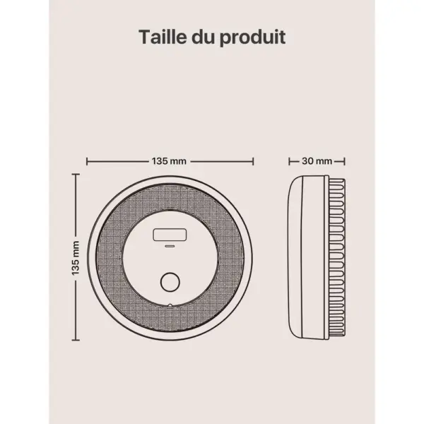 X-Sense XP0A-iR - Détecteur de fumée et de CO Wi-Fi à voix française — 2 X-Sense XP0A-iR - Détecteur de fumée et de CO Wi-Fi à voix française — 2