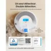 X-Sense XP0A-iR - Détecteur de fumée et de CO Wi-Fi à voix française — 4 X-Sense XP0A-iR - Détecteur de fumée et de CO Wi-Fi à voix française — 4