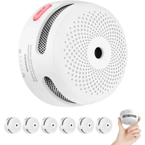 X-Sense XS01 - Mini-Rauchmelder mit 10-Jahres-Batterie, 6er-Set — 1 X-Sense XS01 - Mini-Rauchmelder mit 10-Jahres-Batterie, 6er-Set — 1