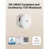 X-Sense XS01 - Mini smoke alarm with 10-year sealed battery, pack of 3 — 2 X-Sense XS01 - Mini smoke alarm with 10-year sealed battery, pack of 3 — 2