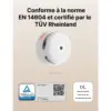 X-Sense XS01 - Mini détecteur de fumée autonome, pile 10 ans — 2 X-Sense XS01 - Mini détecteur de fumée autonome, pile 10 ans — 2