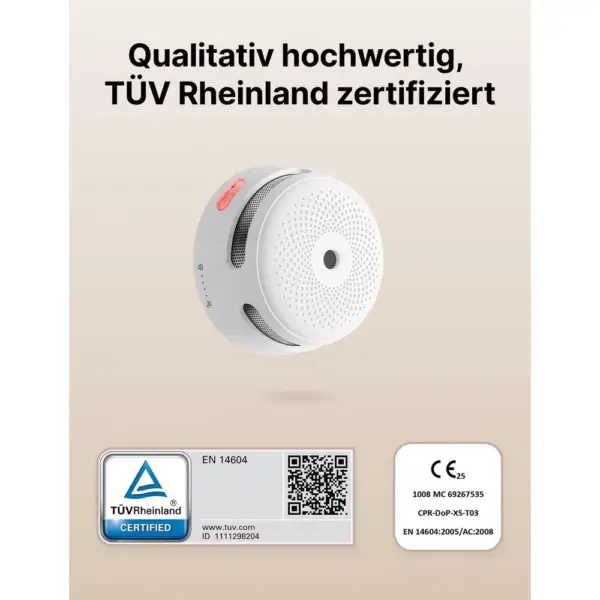 X-Sense XS01-WX - WLAN-Rauchmelder ohne Basisstation, 3er-Set — 2 X-Sense XS01-WX - WLAN-Rauchmelder ohne Basisstation, 3er-Set — 2