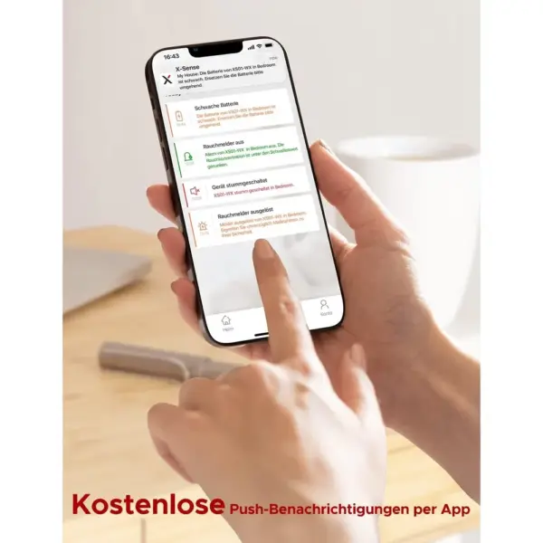 X-Sense XS01-WX - WLAN-Rauchmelder ohne Basisstation, 3er-Set — 4 X-Sense XS01-WX - WLAN-Rauchmelder ohne Basisstation, 3er-Set — 4