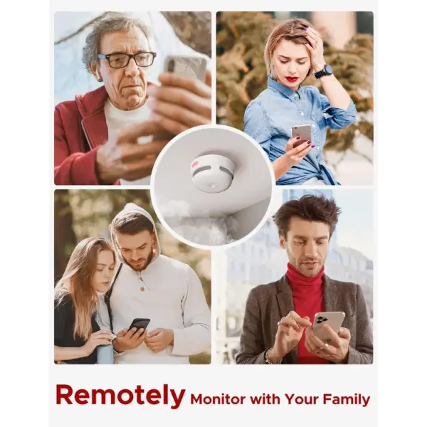 X-Sense XS01-WX - Mini Wi-Fi smoke alarm with app alerts, single unit — 3 X-Sense XS01-WX - Mini Wi-Fi smoke alarm with app alerts, single unit — 3