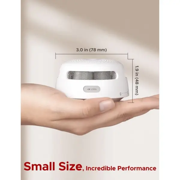 X-Sense XS01-WX - Mini Wi-Fi smoke alarm with app alerts, single unit — 5 X-Sense XS01-WX - Mini Wi-Fi smoke alarm with app alerts, single unit — 5