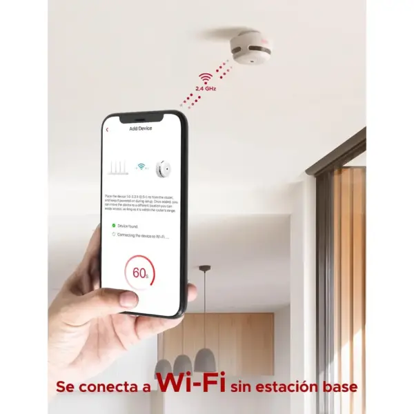 X-Sense XS01-WX - Mini detector de humo Wi-Fi con batería reemplazable, pack de 3 — 4 X-Sense XS01-WX - Mini detector de humo Wi-Fi con batería reemplazable, pack de 3 — 4