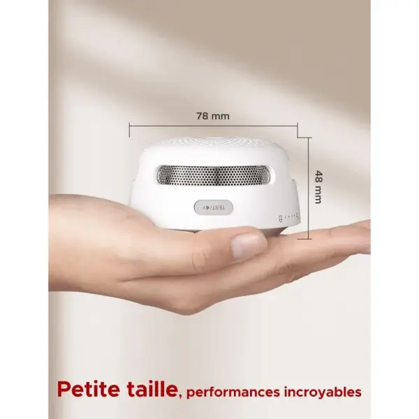 X-Sense XS01-WX - Détecteur de fumée Wi-Fi compact, lot de 3 — 2 X-Sense XS01-WX - Détecteur de fumée Wi-Fi compact, lot de 3 — 2
