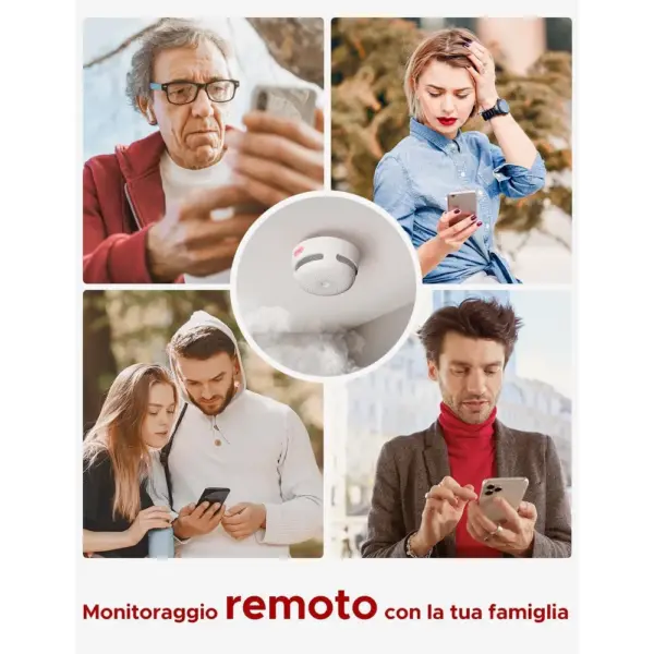X-Sense XS01-WX - Mini rilevatore di fumo Wi-Fi, senza base — 3 X-Sense XS01-WX - Mini rilevatore di fumo Wi-Fi, senza base — 3