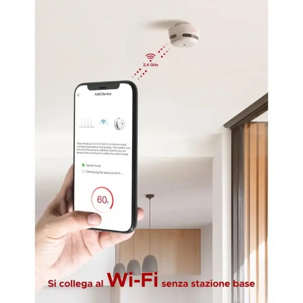 X-Sense XS01-WX - Mini rilevatore di fumo Wi-Fi, senza base — 4 X-Sense XS01-WX - Mini rilevatore di fumo Wi-Fi, senza base — 4