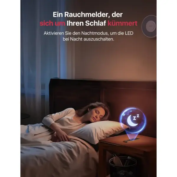 X-Sense XS0B-MR61 - 6 Rauchmelder mit deutscher Sprachausgabe und Basisstation — 4 X-Sense XS0B-MR61 - 6 Rauchmelder mit deutscher Sprachausgabe und Basisstation — 4
