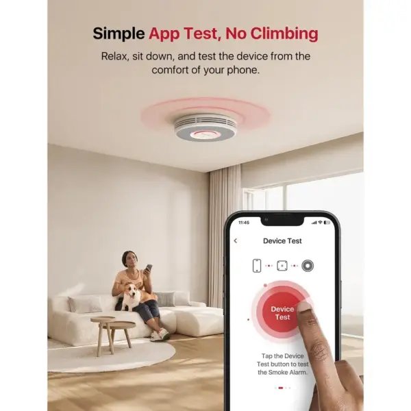 X-Sense XS0B-MR31 - Kit of 3 talking smoke alarms with SBS50 base — 5 X-Sense XS0B-MR31 - Kit of 3 talking smoke alarms with SBS50 base — 5