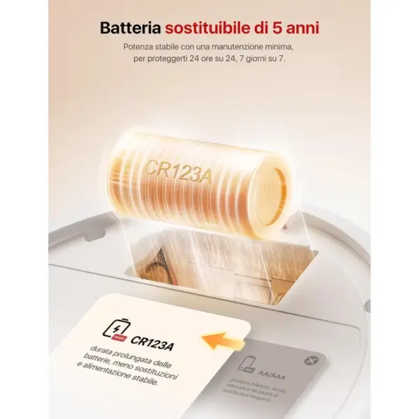 X-Sense XS0D-MR - Kit 6 rilevatori di fumo magnetici con base SBS50 — 5 X-Sense XS0D-MR - Kit 6 rilevatori di fumo magnetici con base SBS50 — 5