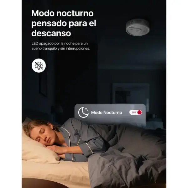X-Sense XS0E-iR - Detector de humo Wi-Fi con modo nocturno — 4 X-Sense XS0E-iR - Detector de humo Wi-Fi con modo nocturno — 4