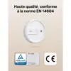 X-Sense XS0E-iR - Détecteur de fumée Wi-Fi avec mode nuit — 2 X-Sense XS0E-iR - Détecteur de fumée Wi-Fi avec mode nuit — 2