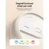 X-Sense XS0E-iR - Rilevatore di fumo Wi-Fi con modalità notturna — 5 X-Sense XS0E-iR - Rilevatore di fumo Wi-Fi con modalità notturna — 5