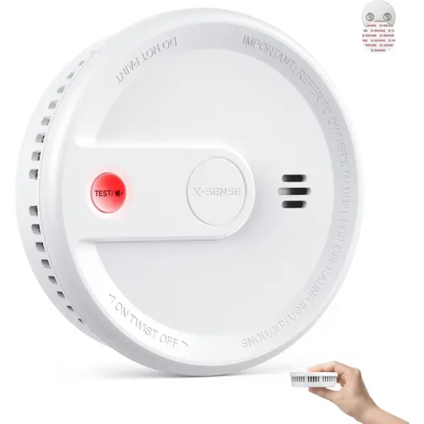 X-Sense XS0G-SN - Detector de humo magnético con batería sellada de 10 años — 1 X-Sense XS0G-SN - Detector de humo magnético con batería sellada de 10 años — 1