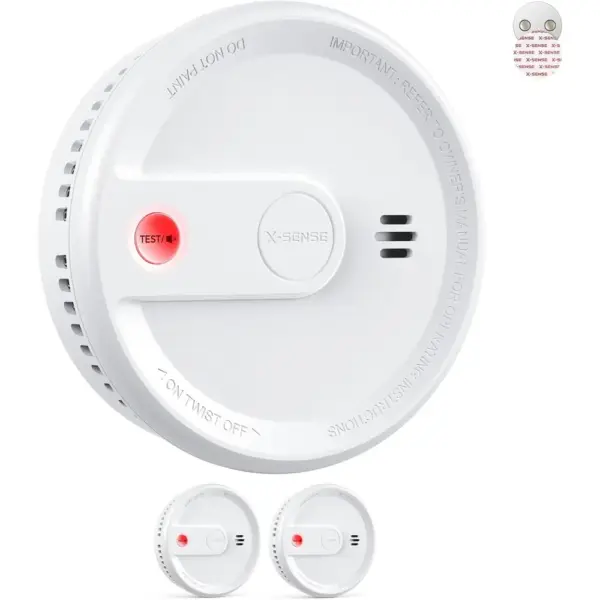 X-Sense XS0G-SN - Rilevatore di fumo sottile magnetico, batteria 10 anni — 1 X-Sense XS0G-SN - Rilevatore di fumo sottile magnetico, batteria 10 anni — 1